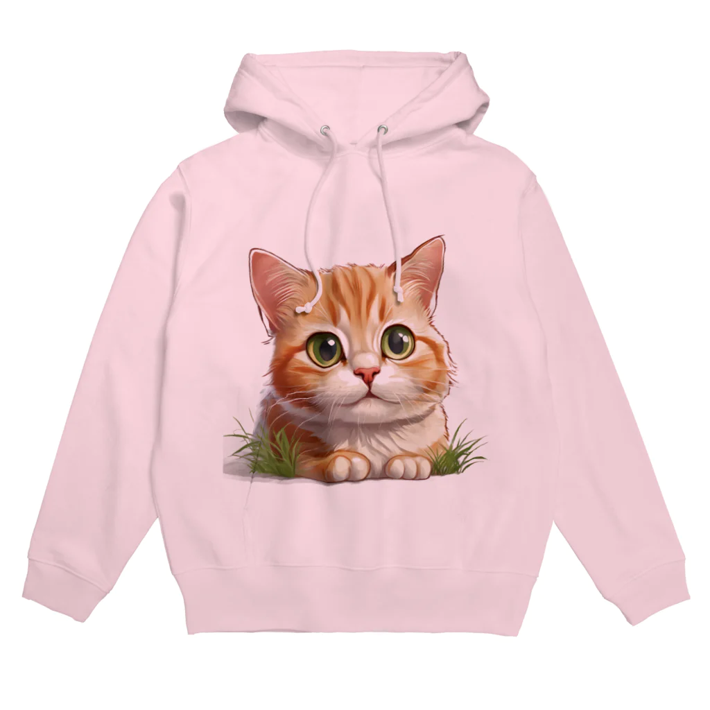 こひさま ショップ - 陽だまりの笑顔のねこのまちまち Hoodie