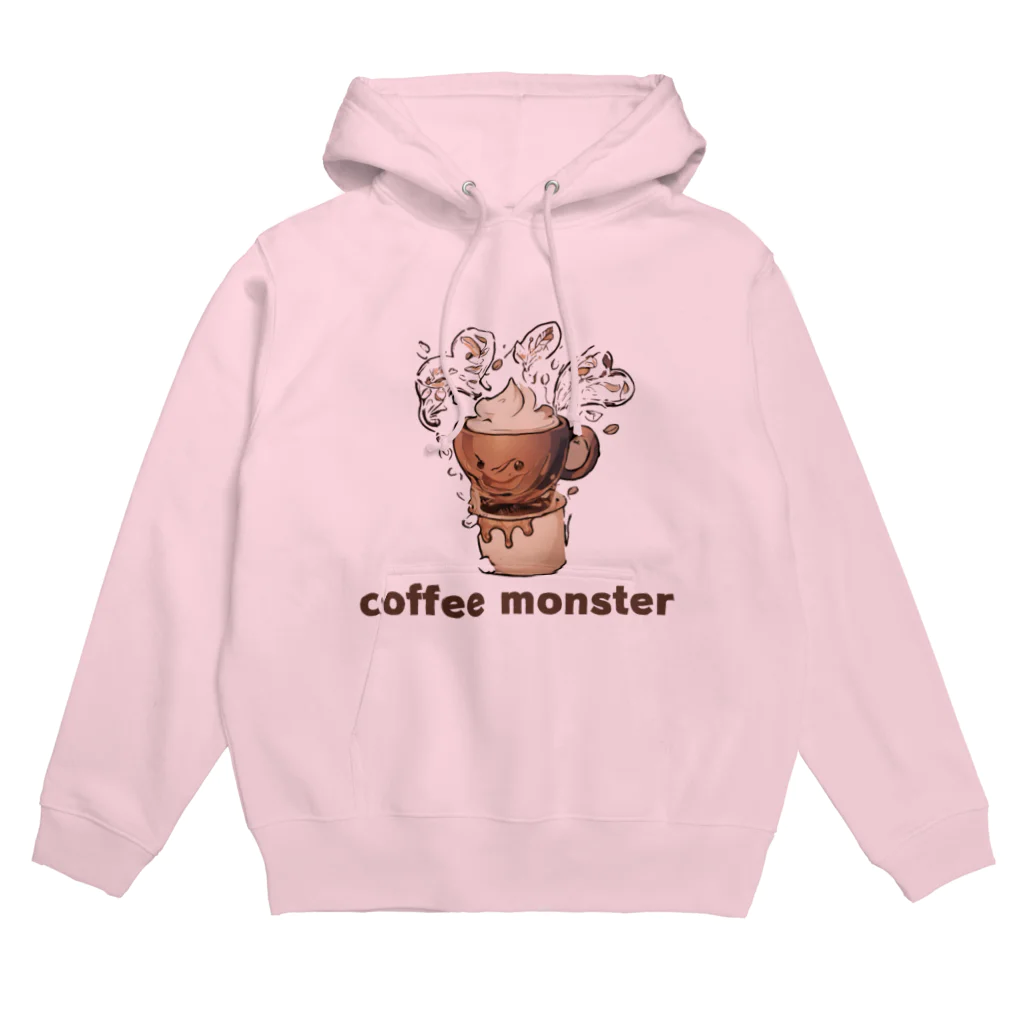 leisurely_lifeのCoffee Monster Java Hoodie