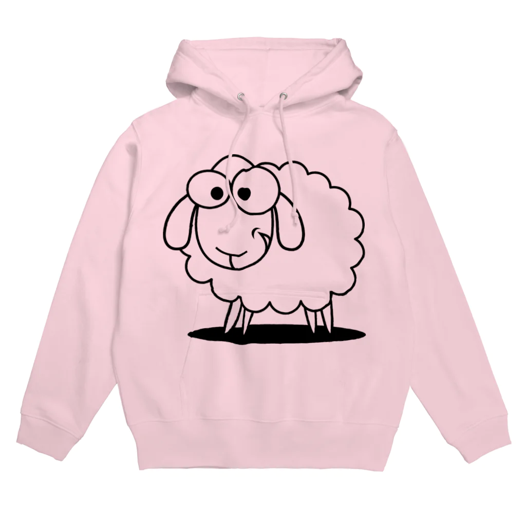 SJP　Marketのメエメエ羊🐑のモフモフくん Hoodie