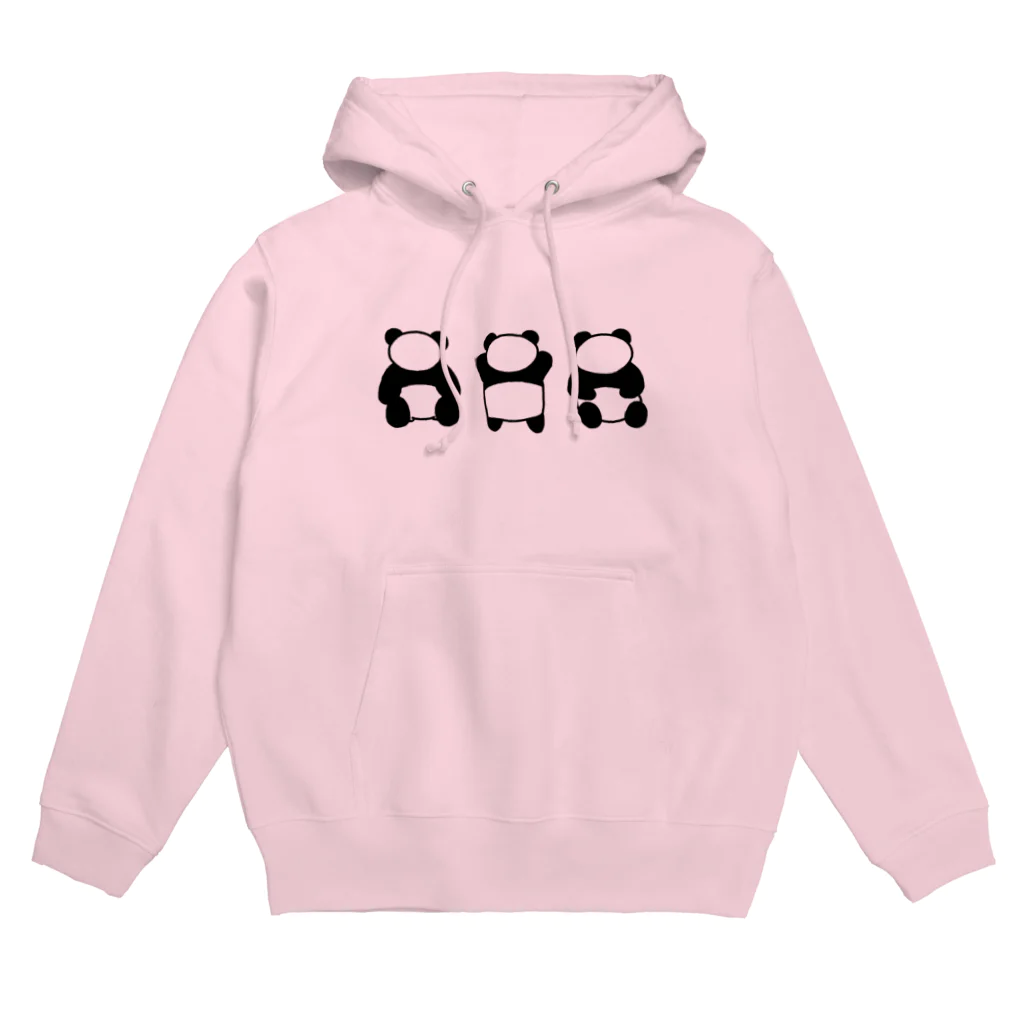 MOMOPANDA.百熊猫。のぱんたろ三兄弟 Hoodie