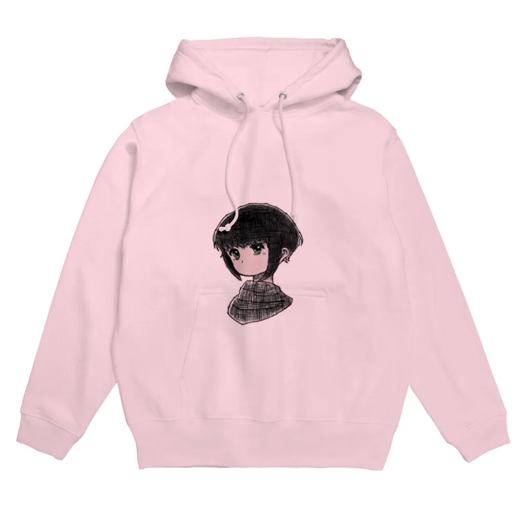 春のオリジナルグッズshopのおんなのこ Hoodie