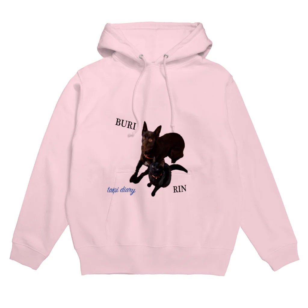 タイピー日記のぶりりん パーカー Hoodie