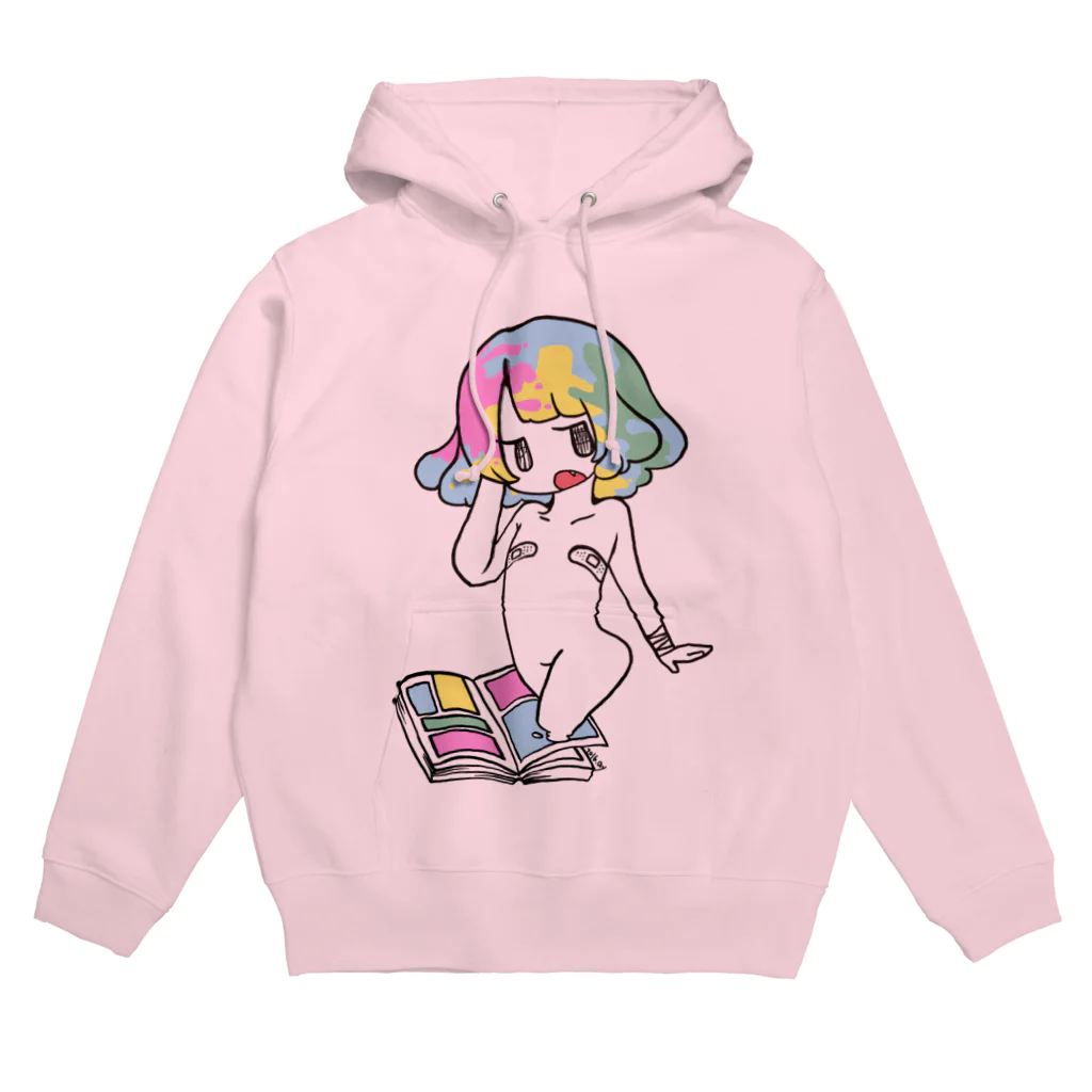 アズマヤユキコのばんそこゆめかわガールちゃん Hoodie