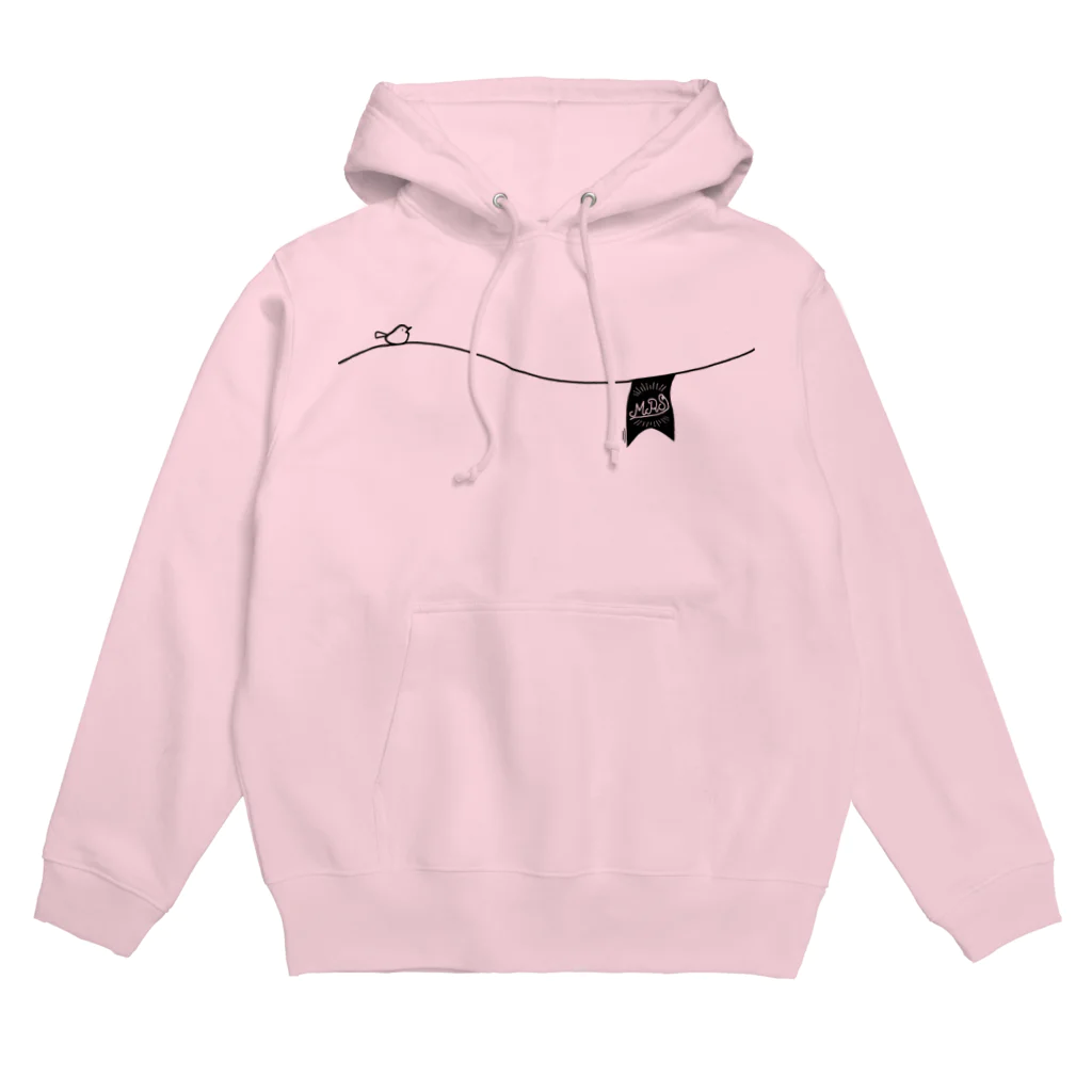 ペアTシャツ屋のシバヤさんのペアデザイン（Mrs)ガーランド Hoodie