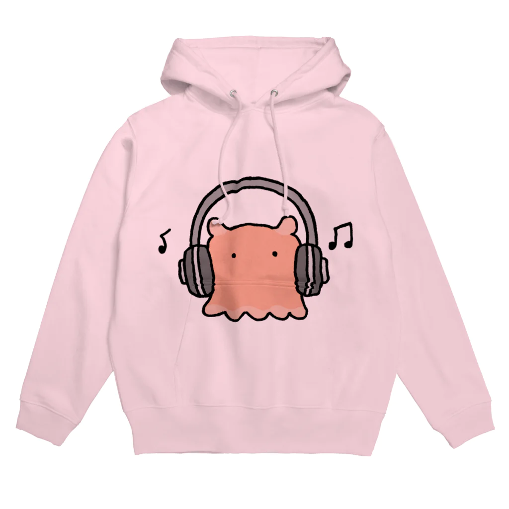 すぎもとゆうまのお店のヘッドホンメンダコ Hoodie