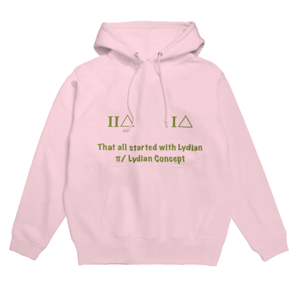 ぴゅら子のπ/ Lydian concept Hoodie