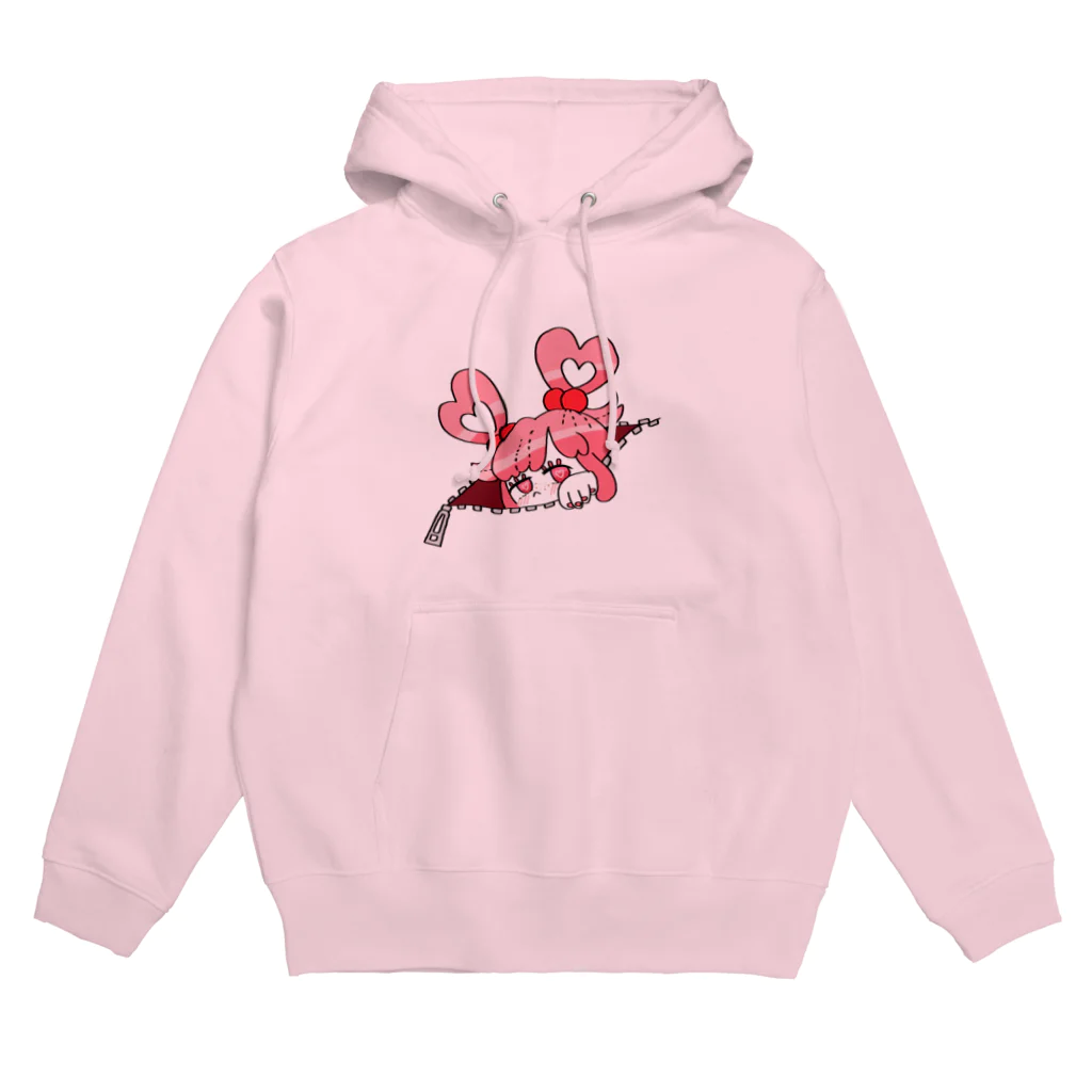 MIXERのチャックから！のぞきちゃん Hoodie