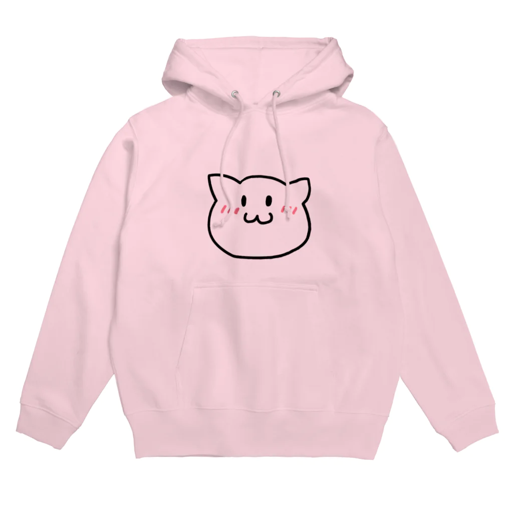 🍁もちもちめいぷるストア🍁の猫のテレちゃん Hoodie