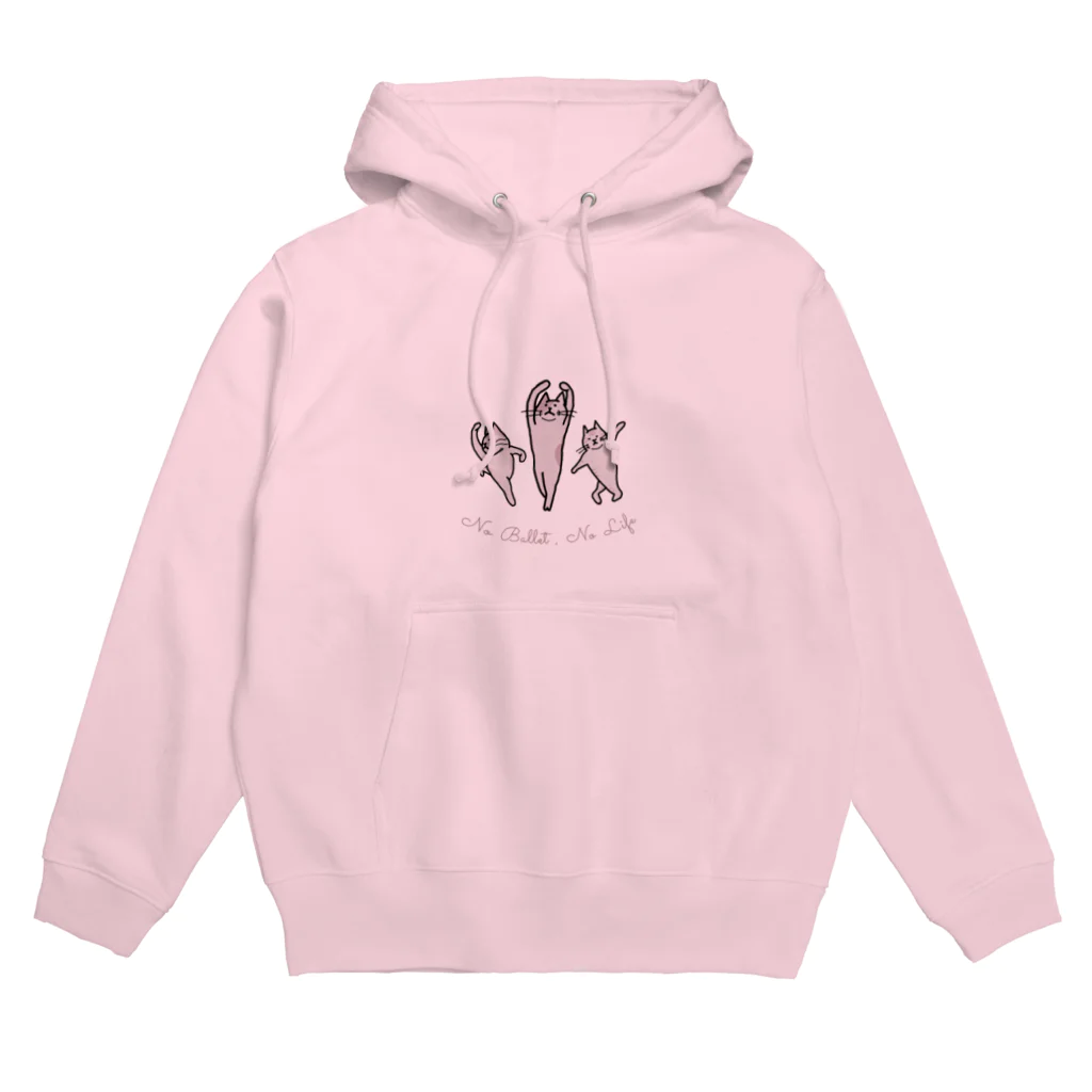 かみらいすのバレリーナこねこ（ライトカラー） Hoodie