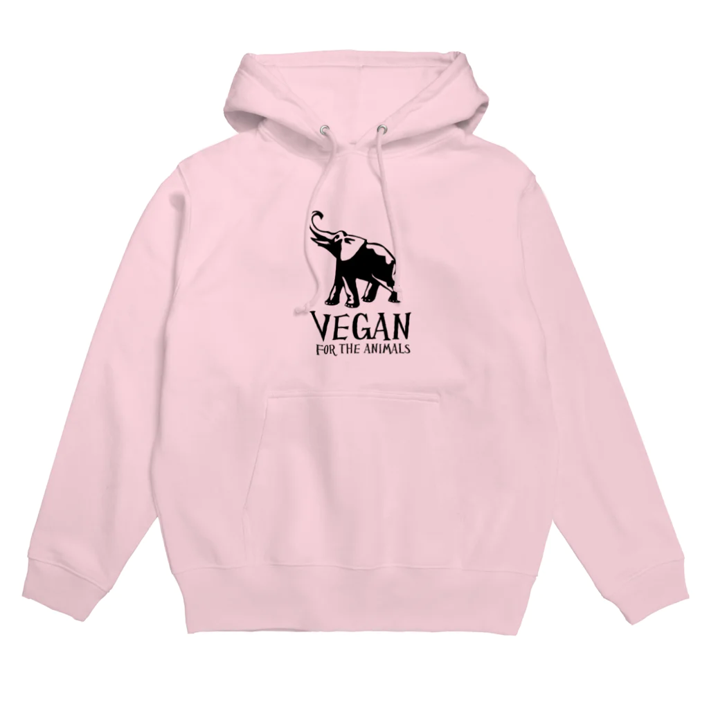 VEGAN SHOP FREEのVEGAN FOR THE ANIMALS パーカー