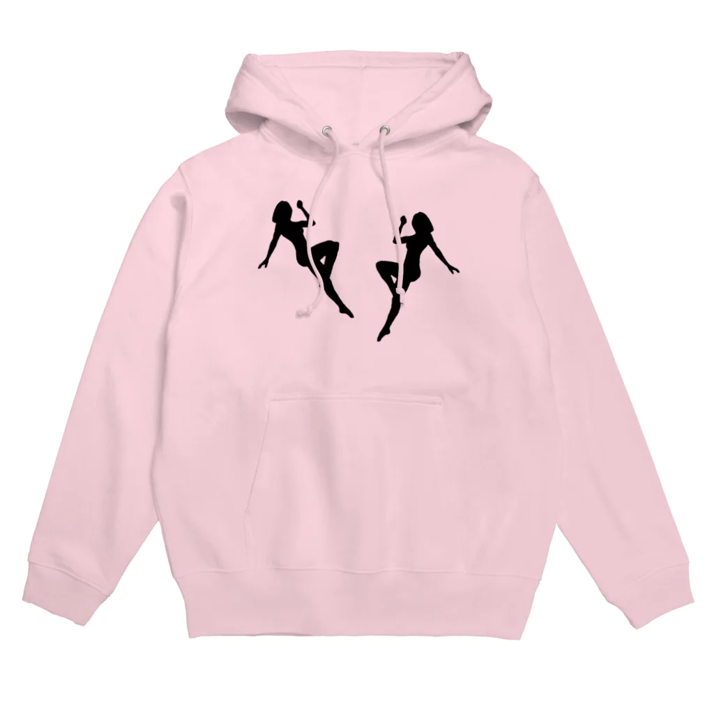 shechewsのパーカー紐でポールダンス Hoodie