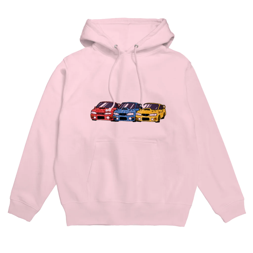 エアフロですとろいやーの嫁のゆるいざこざこえんじんのくるま Hoodie