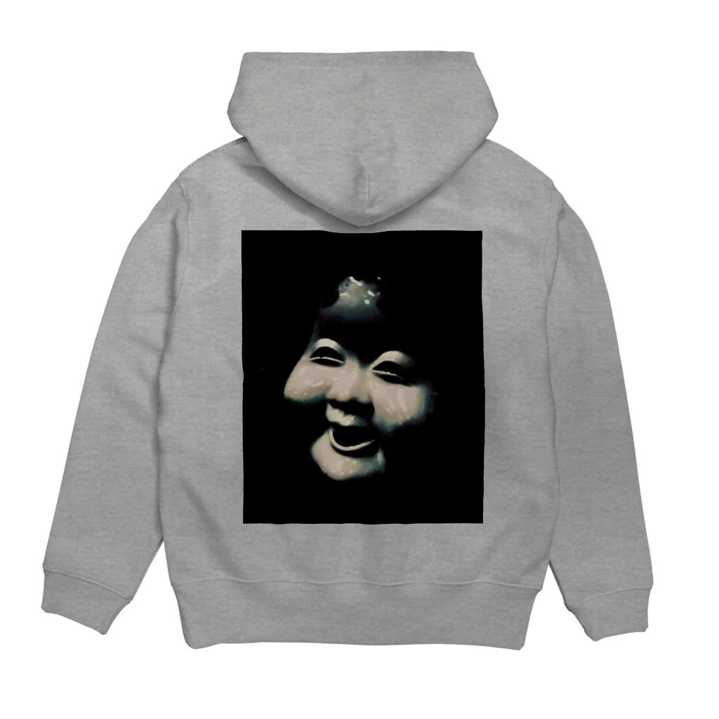 Fujiyama WorksのJapanese Guy Fawkes Hoodie:back