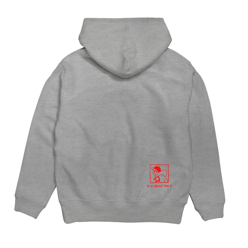 hilo tomula トムラ ヒロのGroup Collective Red Hoodie:back