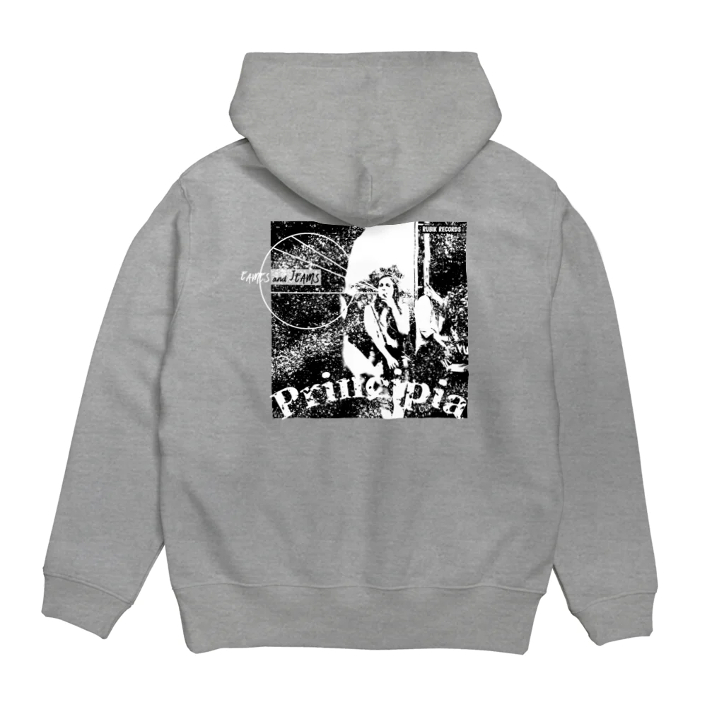 RUBIK RECORDSのプリンキピア　RUBIK Hoodie:back