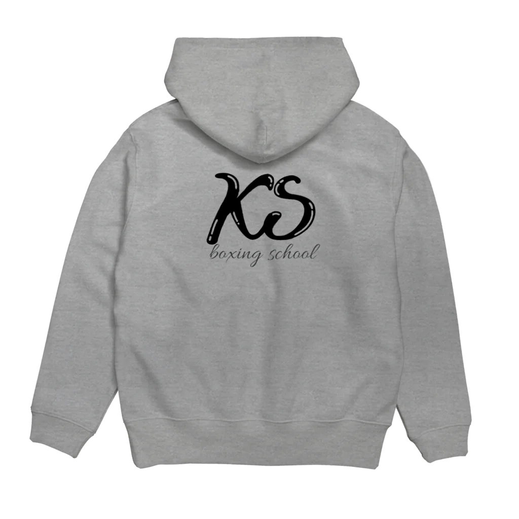 KSBのKSボクシングスクール Hoodie:back