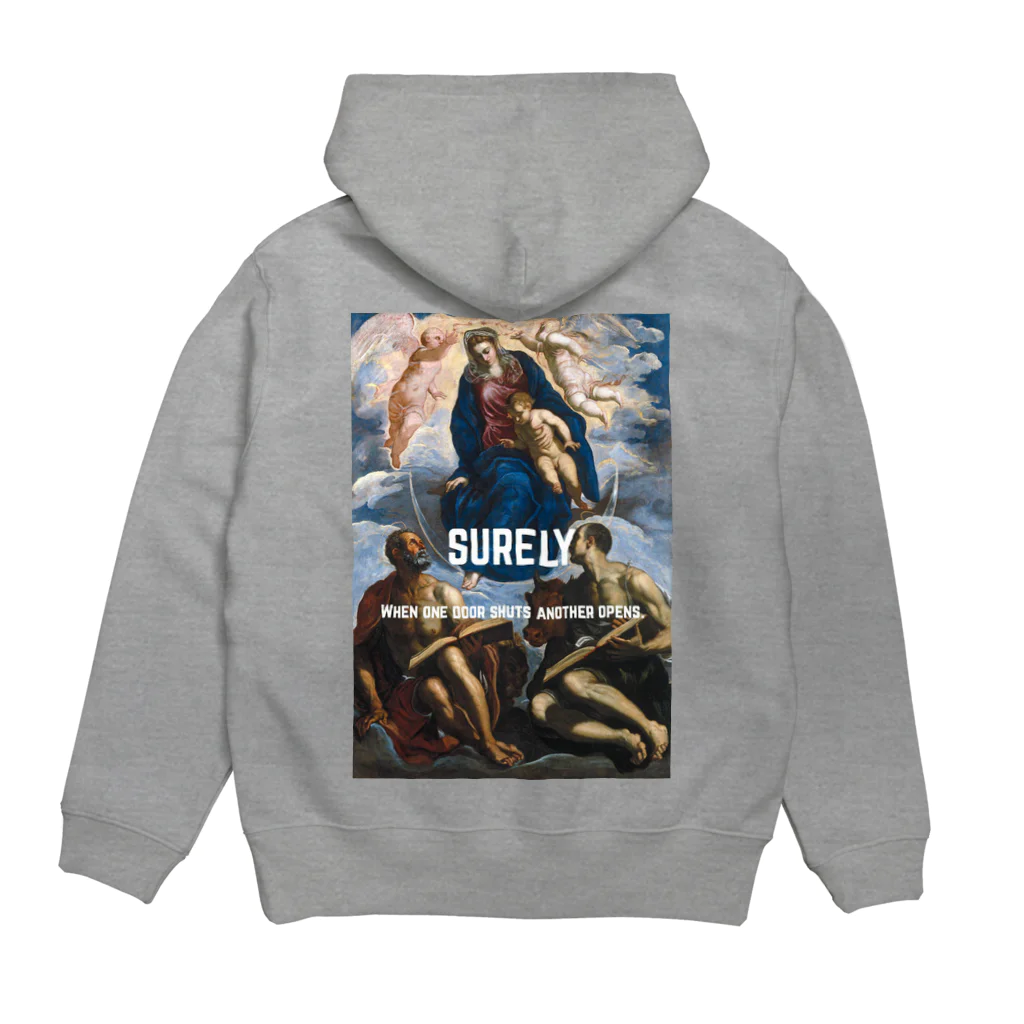 SURELYのSURELY 2019 パーカーの裏面