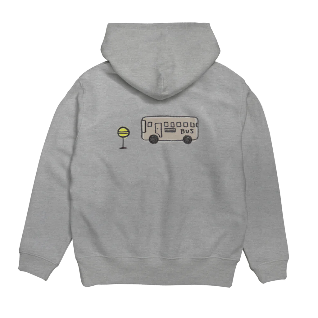 yumegokochiのBUS Hoodie:back