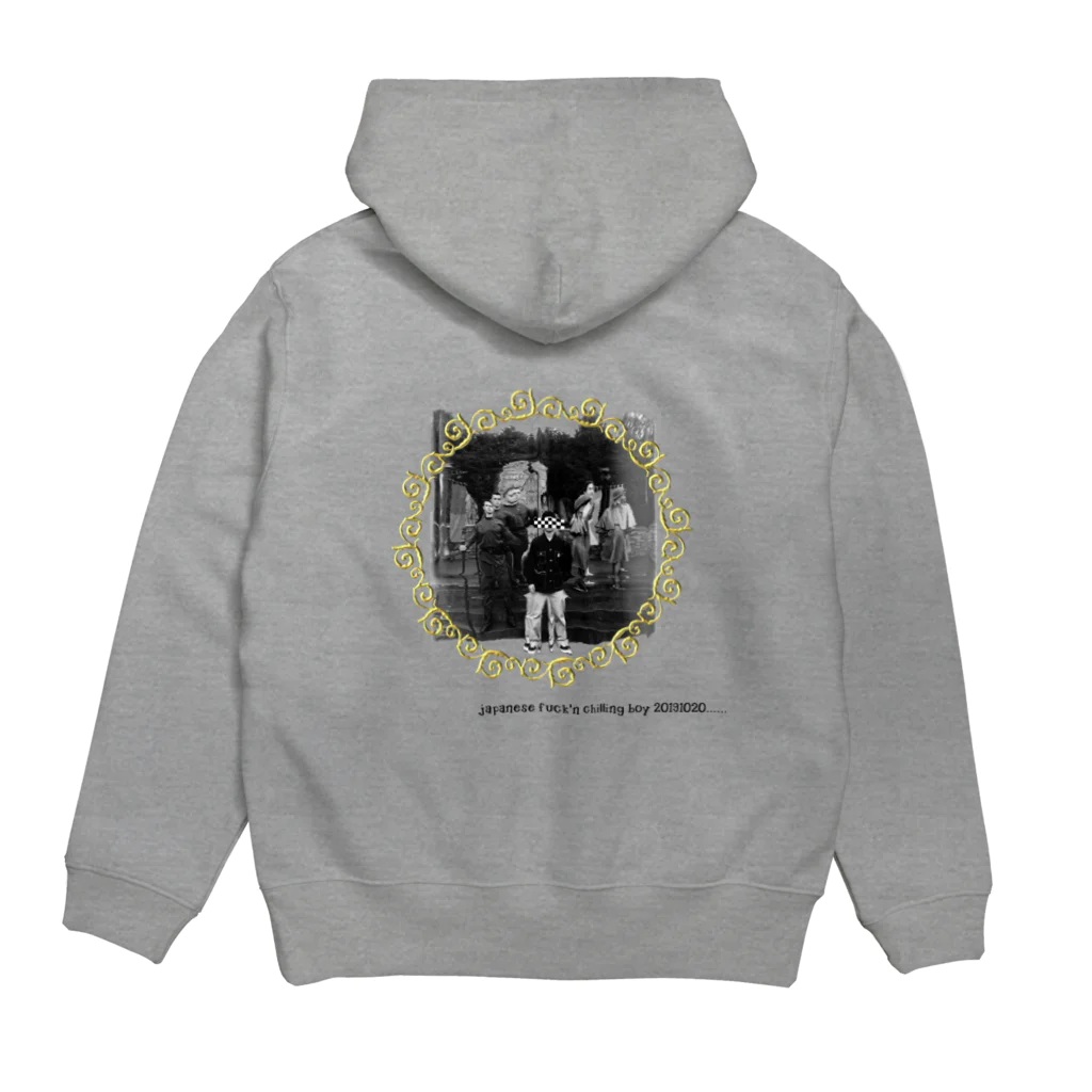 Tシャツ屋はるひこの楽しかったハリーポッター Hoodie:back