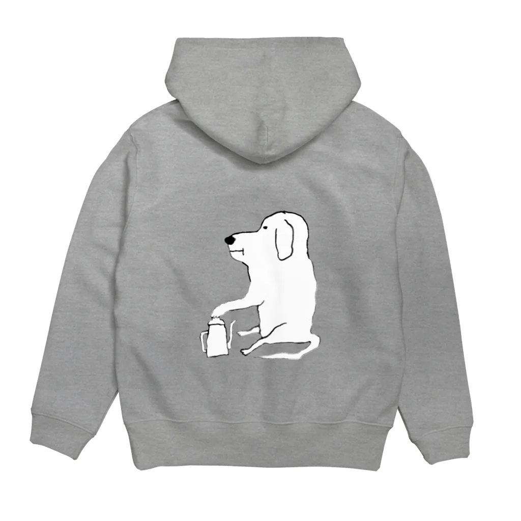 室井雑貨屋のわん Hoodie:back