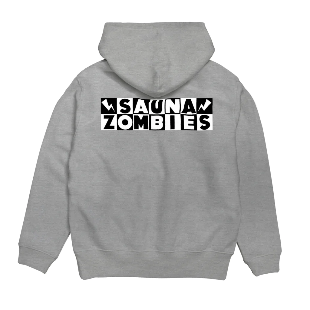 SAUNA ZOMBIESのSAUNAZOMBIES -CARTOON FRANKEN HOODIE - Hoodie:back