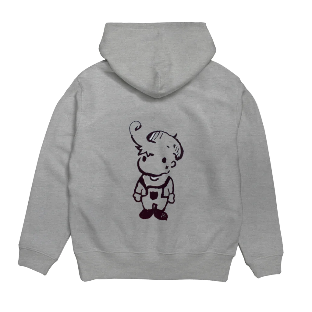 事故ちゃんねるのぼんやりショタきゅんといっしょ。 Hoodie:back