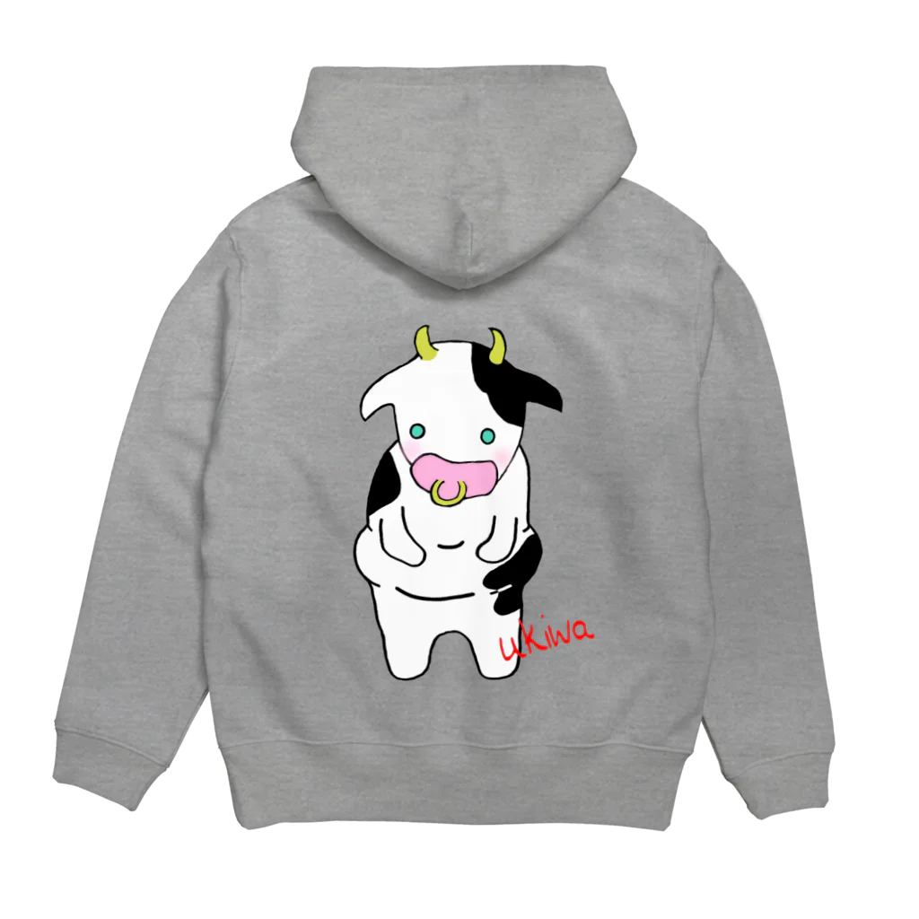 momolove のうきわ Hoodie:back