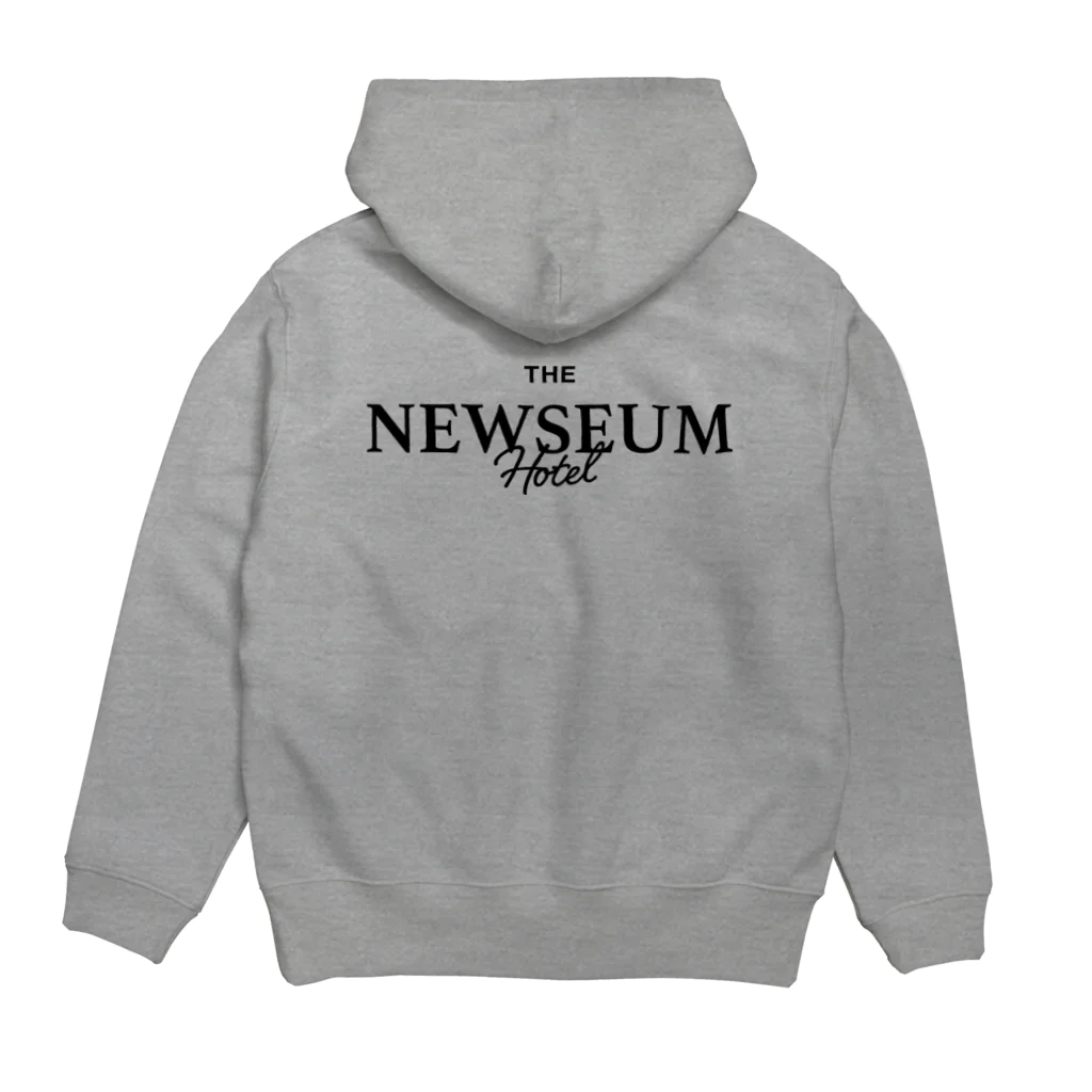 mynameis___のTHE NEWSEUM Hotel オフィシャルグッズ Hoodie:back