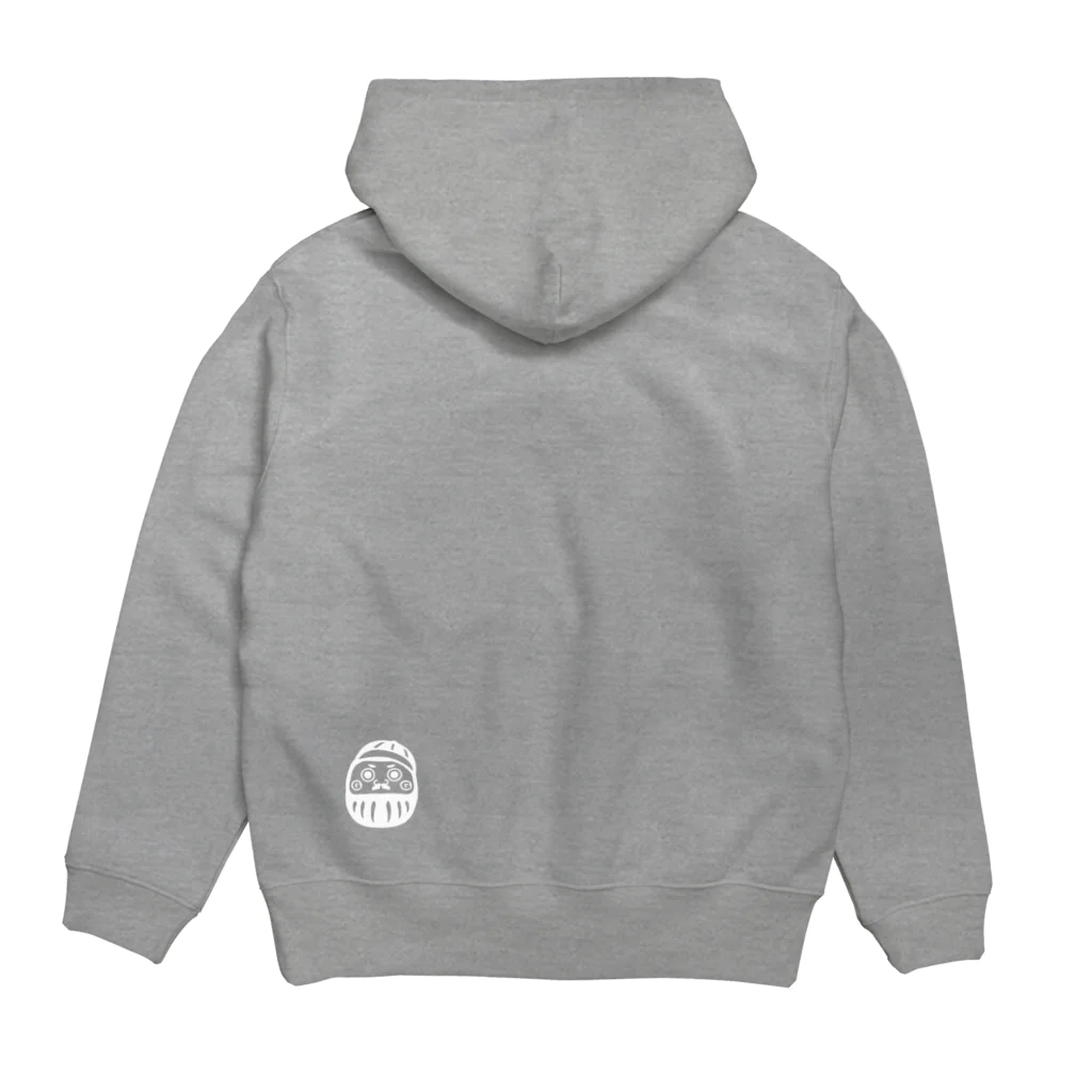 AZURE GOODS STOREの七転八起 Hoodie:back