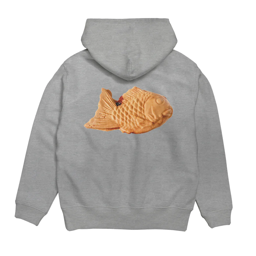 うさぎちゃんアイランドの背中にもTAIYAKI Hoodie:back