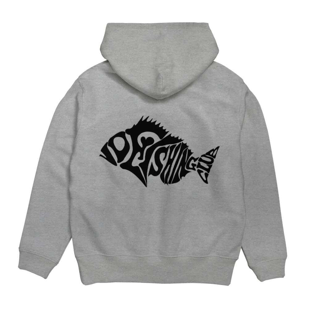 黎明珈琲専売所のVD FISHING CLUB クロタイッチ Hoodie:back