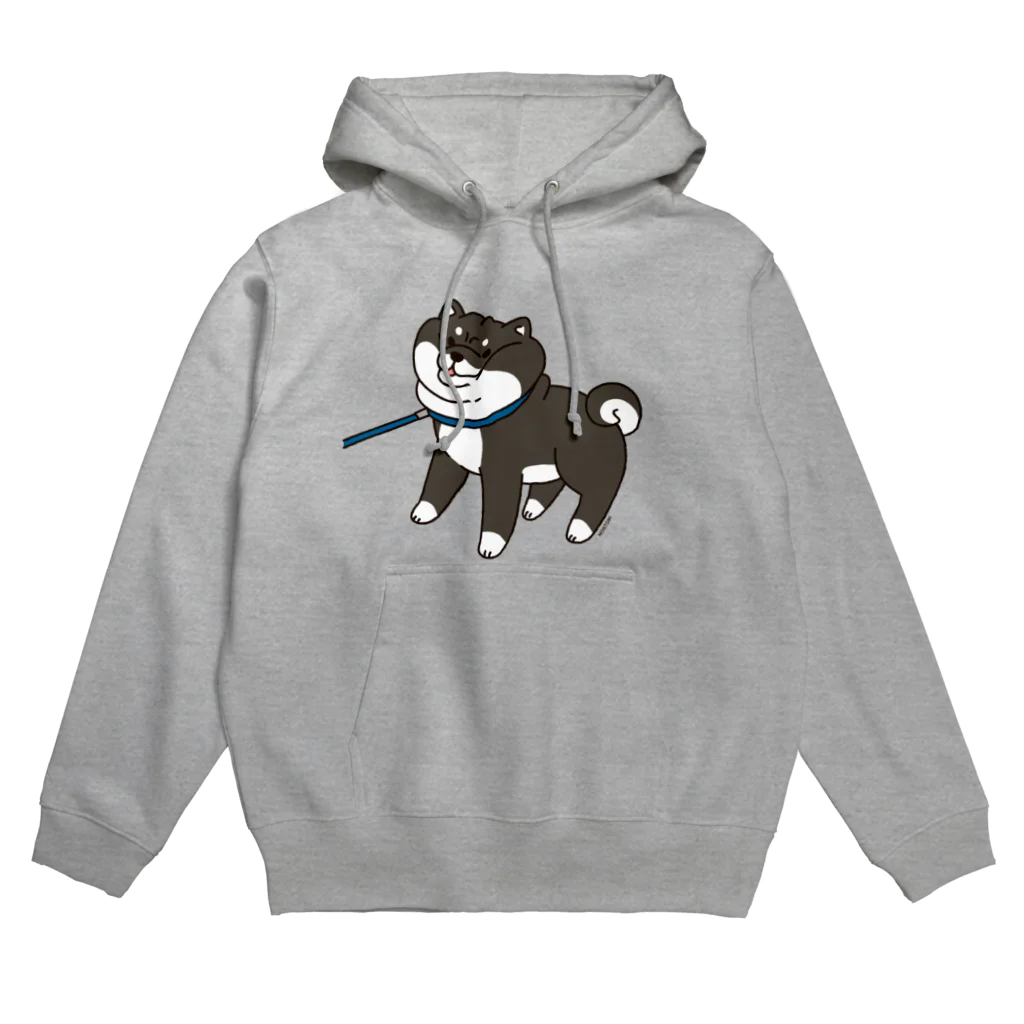 もんとみ | もっちり動物造形作家の散歩から帰りたくない黒柴 Hoodie