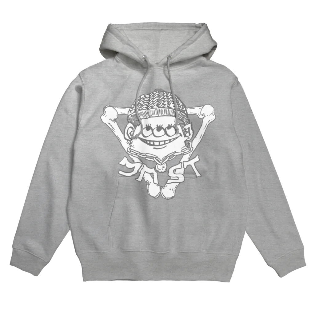 YMSTのmonster three eyes Hoodie