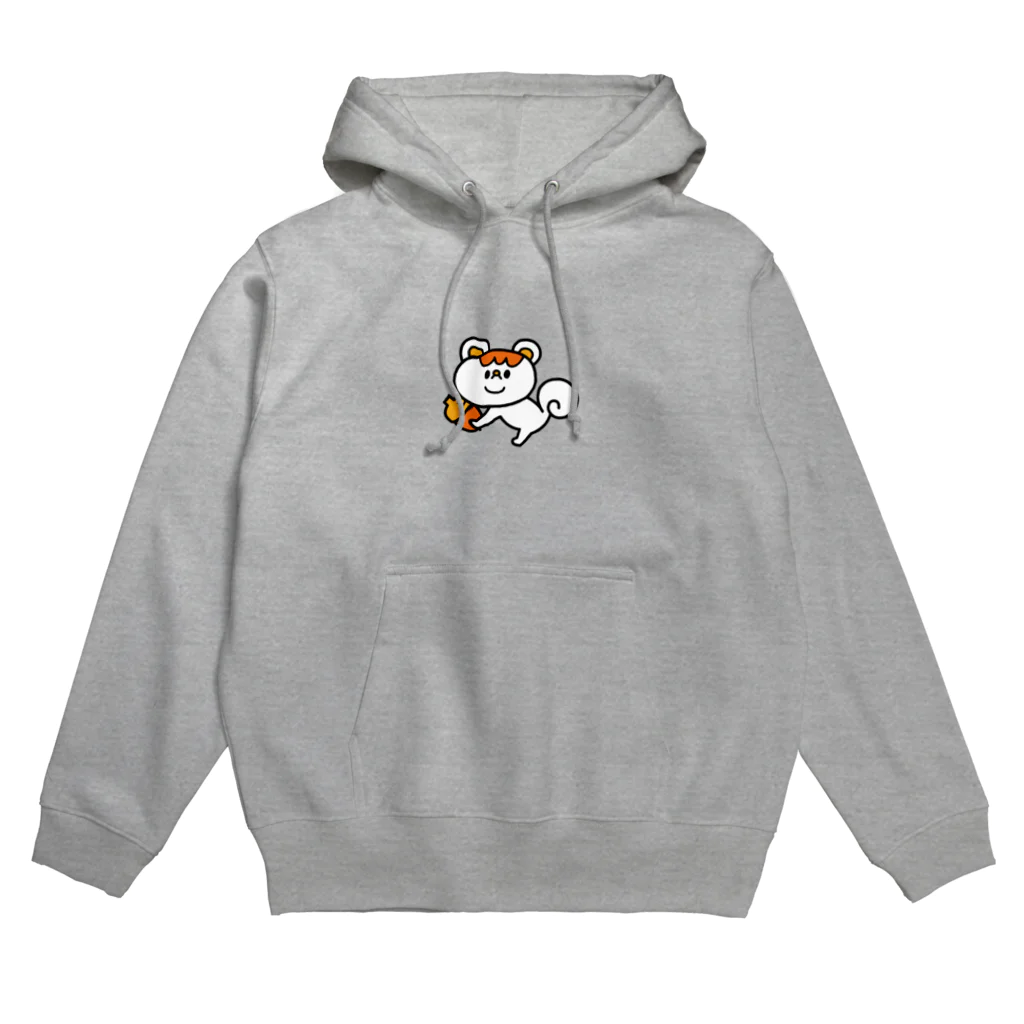 GUGUSHOPのどんぐり大好き白リス Hoodie