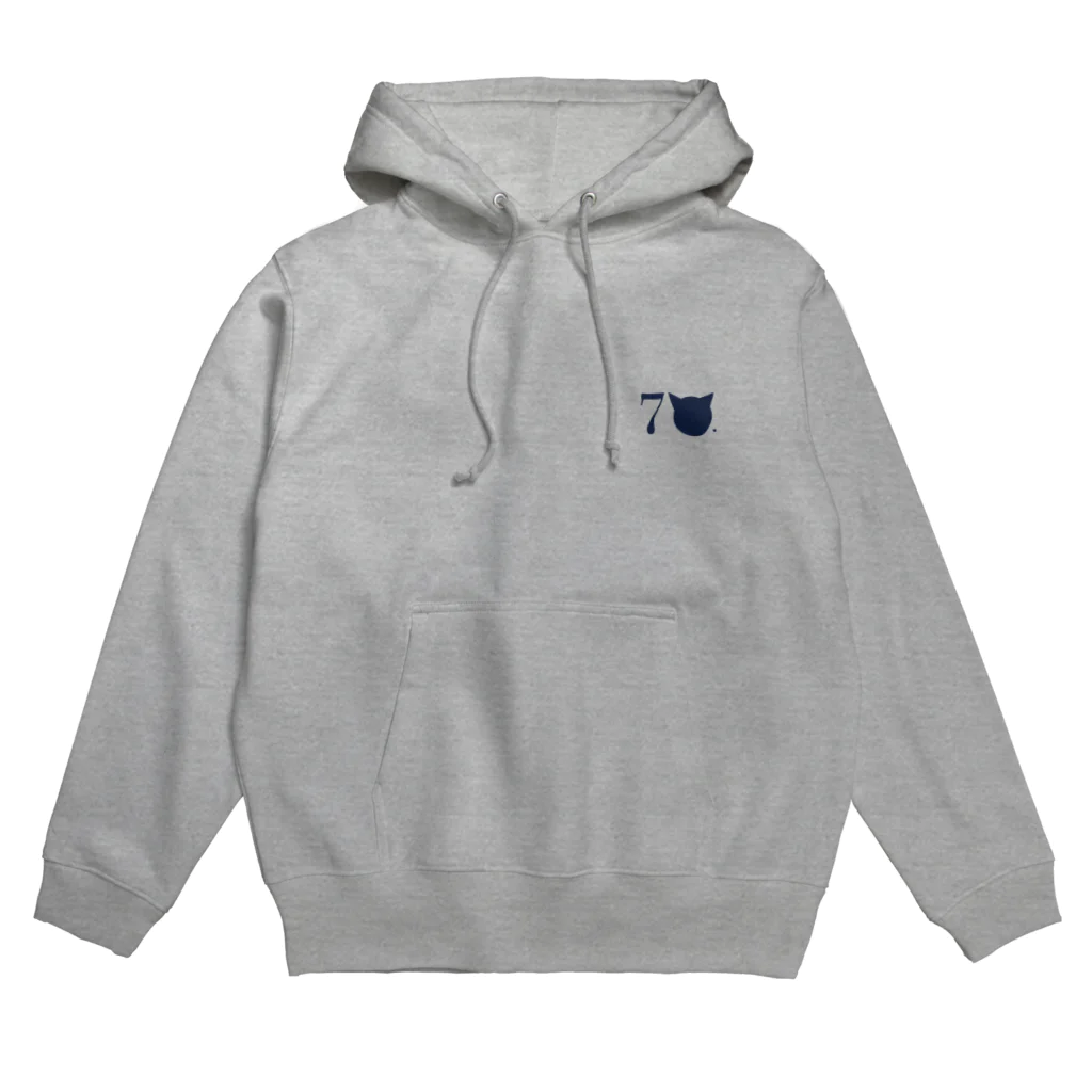 SEVEN NYANDERSの7NYANDERS. ロゴネイビー Hoodie