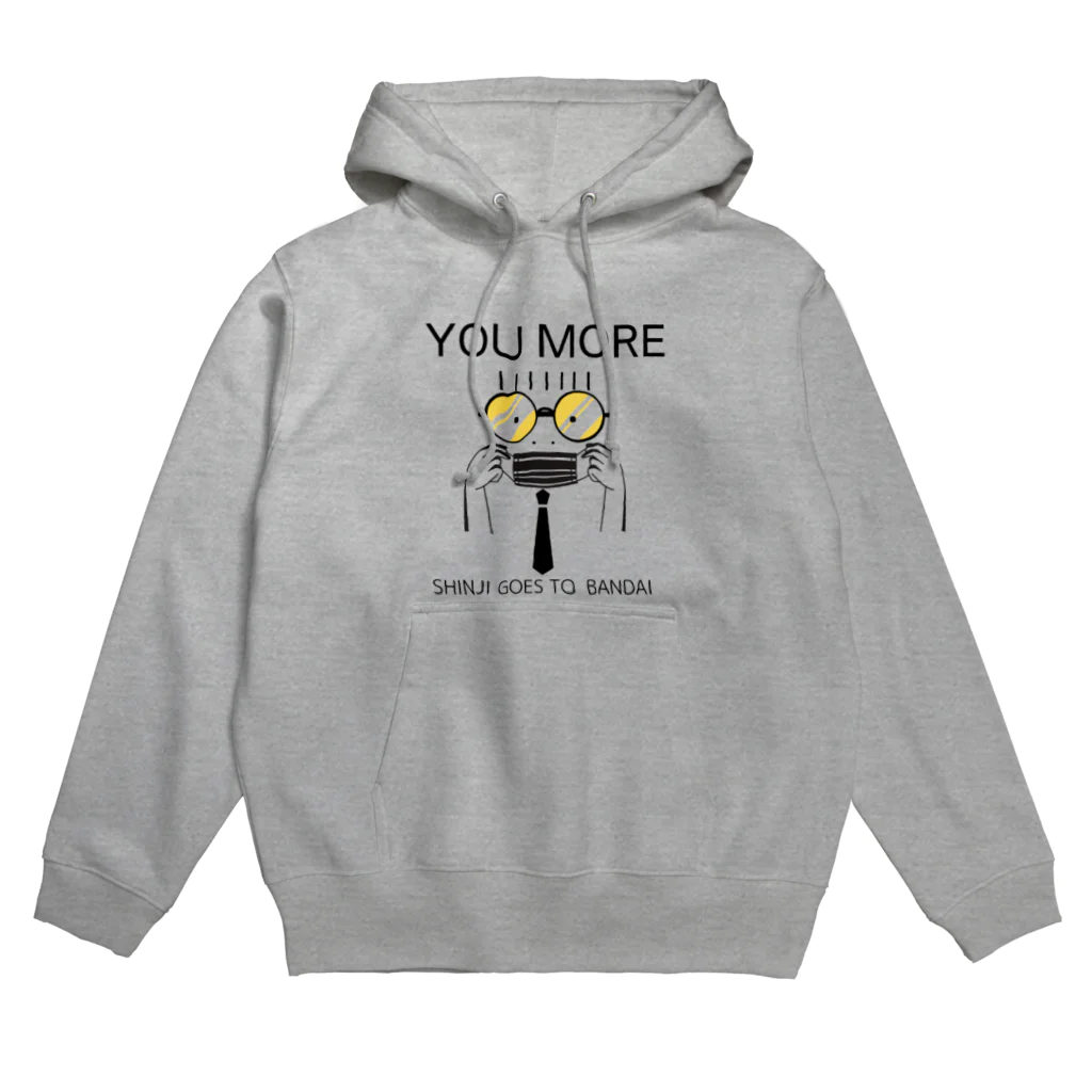 YOU MOREのSHINJI GOES TO BANDAI Hoodie