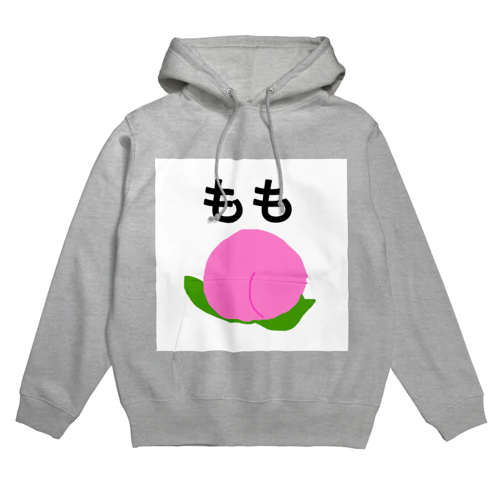 mituko_のもも好きＴシャツ Hoodie