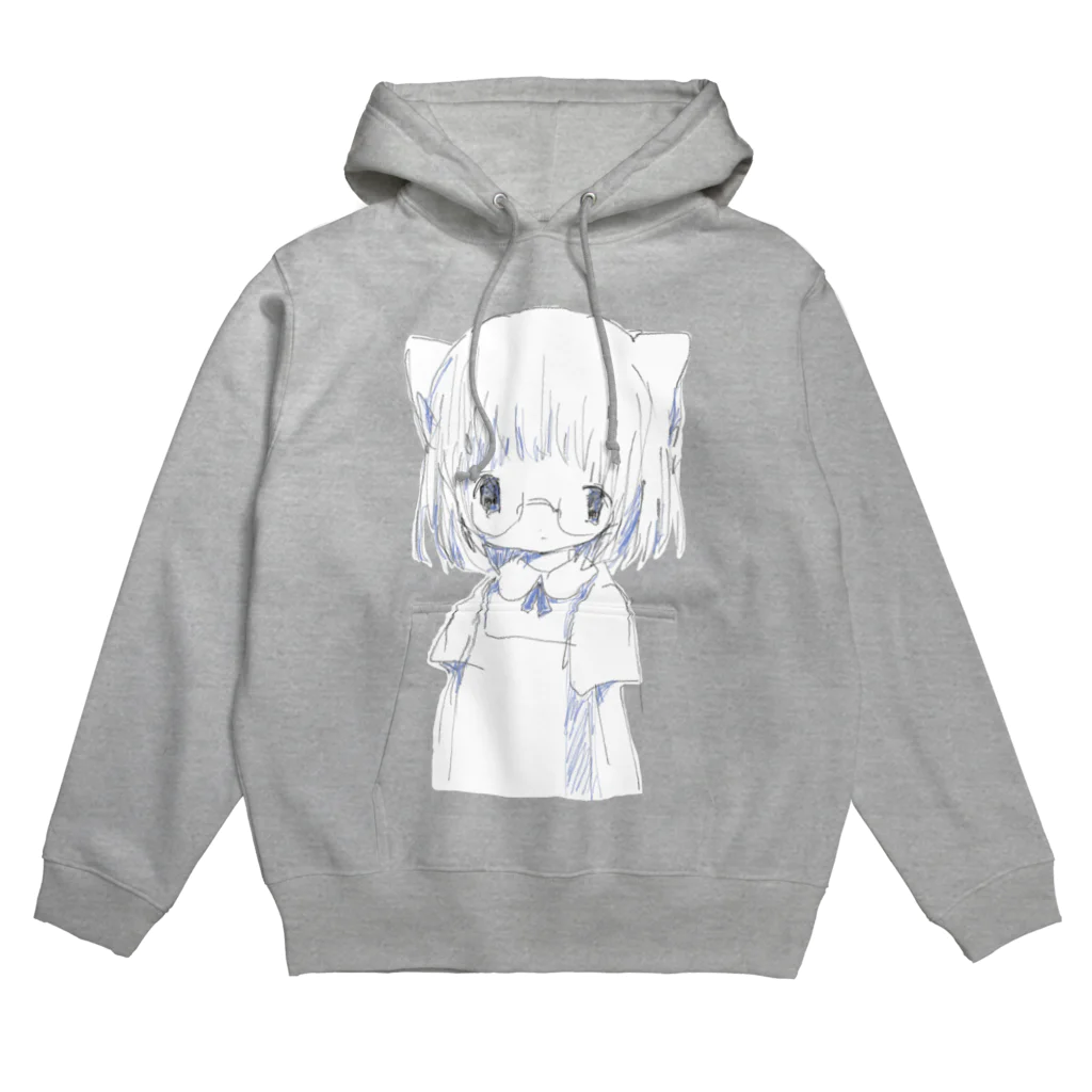 「ごめん々ね 」と言っの白い Hoodie