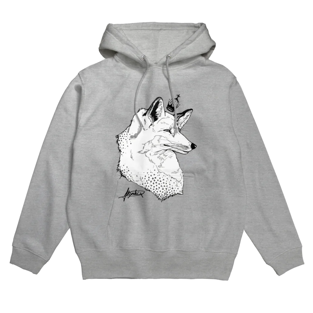 あっQ屋のアカギツネ Hoodie