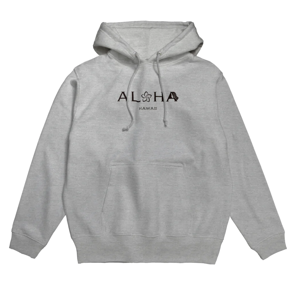 ALOHAのALOHAなプルメリア Hoodie