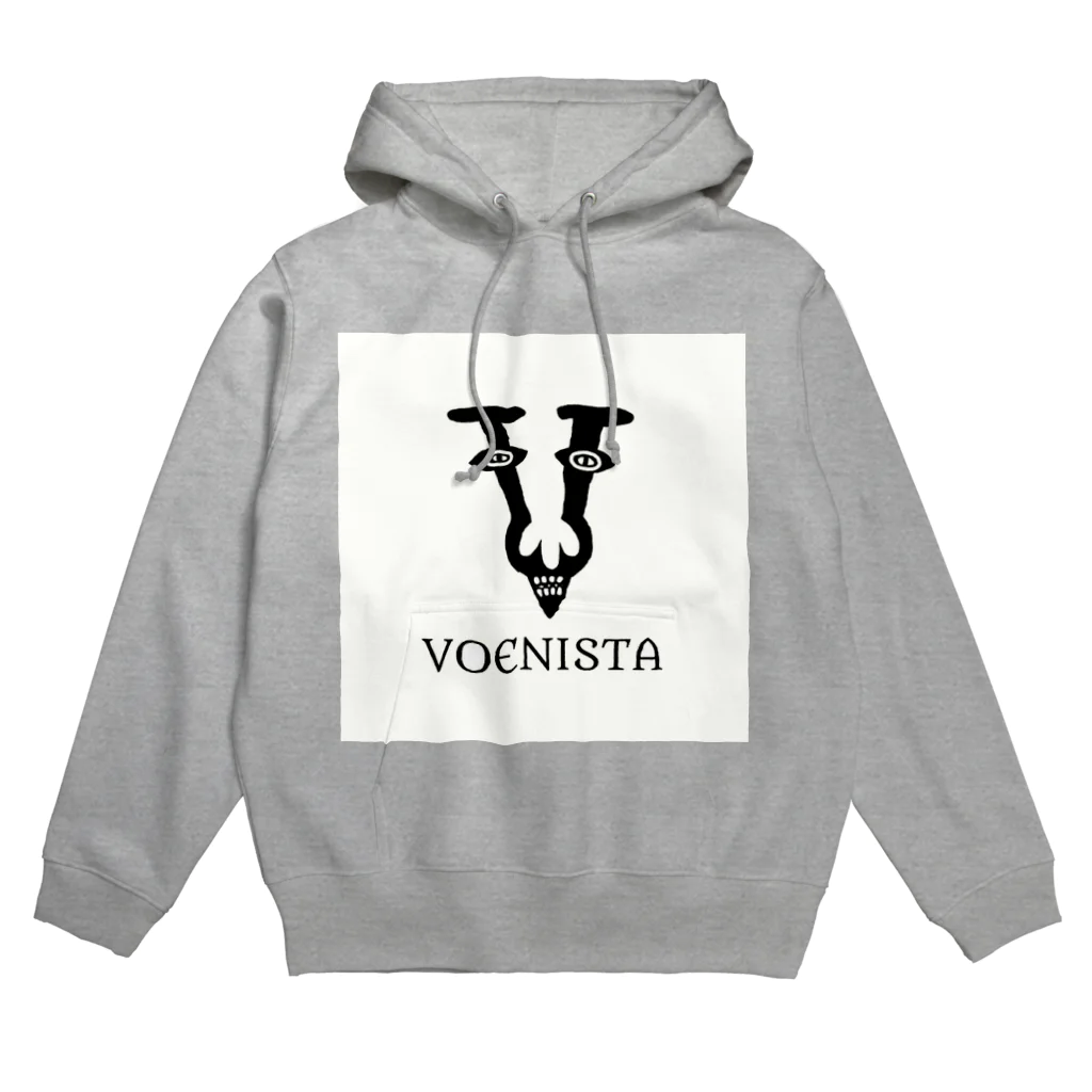 POPでCUTEなヴォエ二スタ達のVOENISTAフーディ(杢✕白) Hoodie