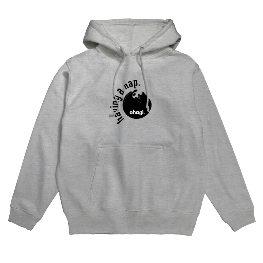 クロネコオハギくんショップ🐾のおひるねオハギくん🐾 Hoodie