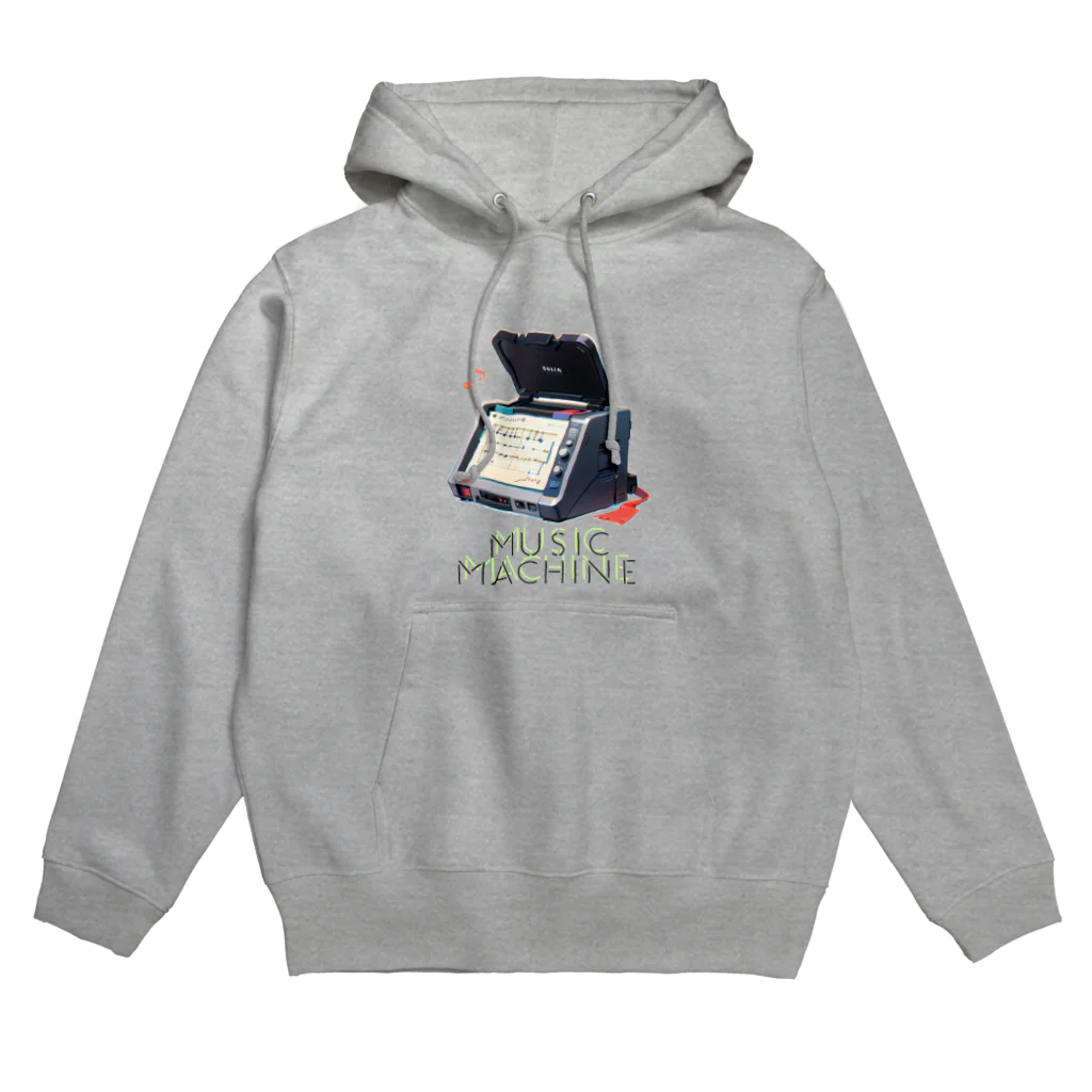 Association Against Mirroring SelfiesのMusic Machine Hoodie