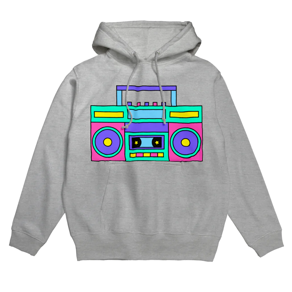 Lucia BOXの90’S　LOVE ITEM　ラジカセ Hoodie