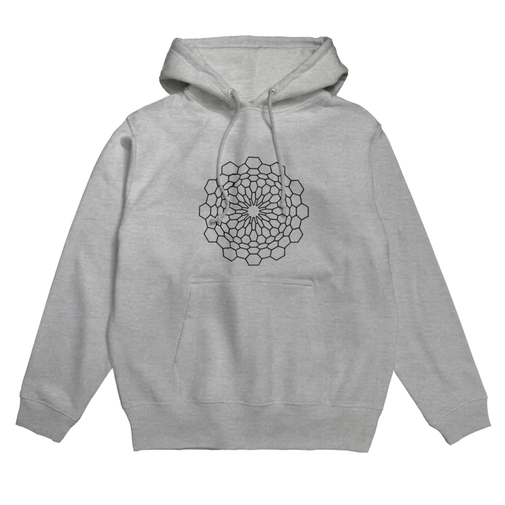 文様ノ華 / Mon-Yo FlowerのKikko Flower Hoodie