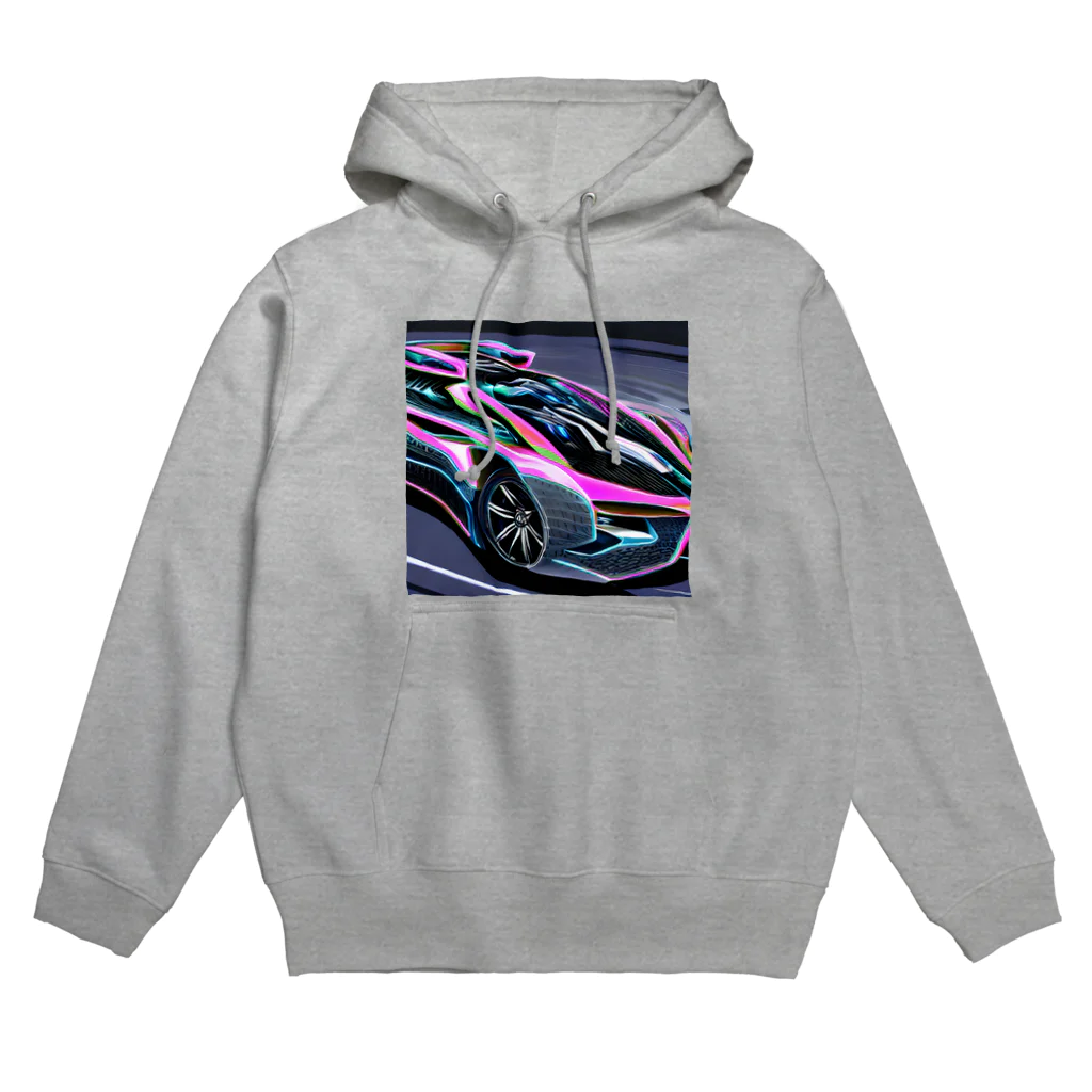 Moichi Designs Shop-2023のエレクトロスペクトラカー Hoodie