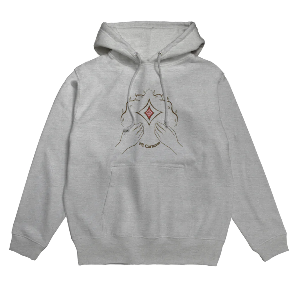 まぴこMAKERのMi Corazon Hoodie