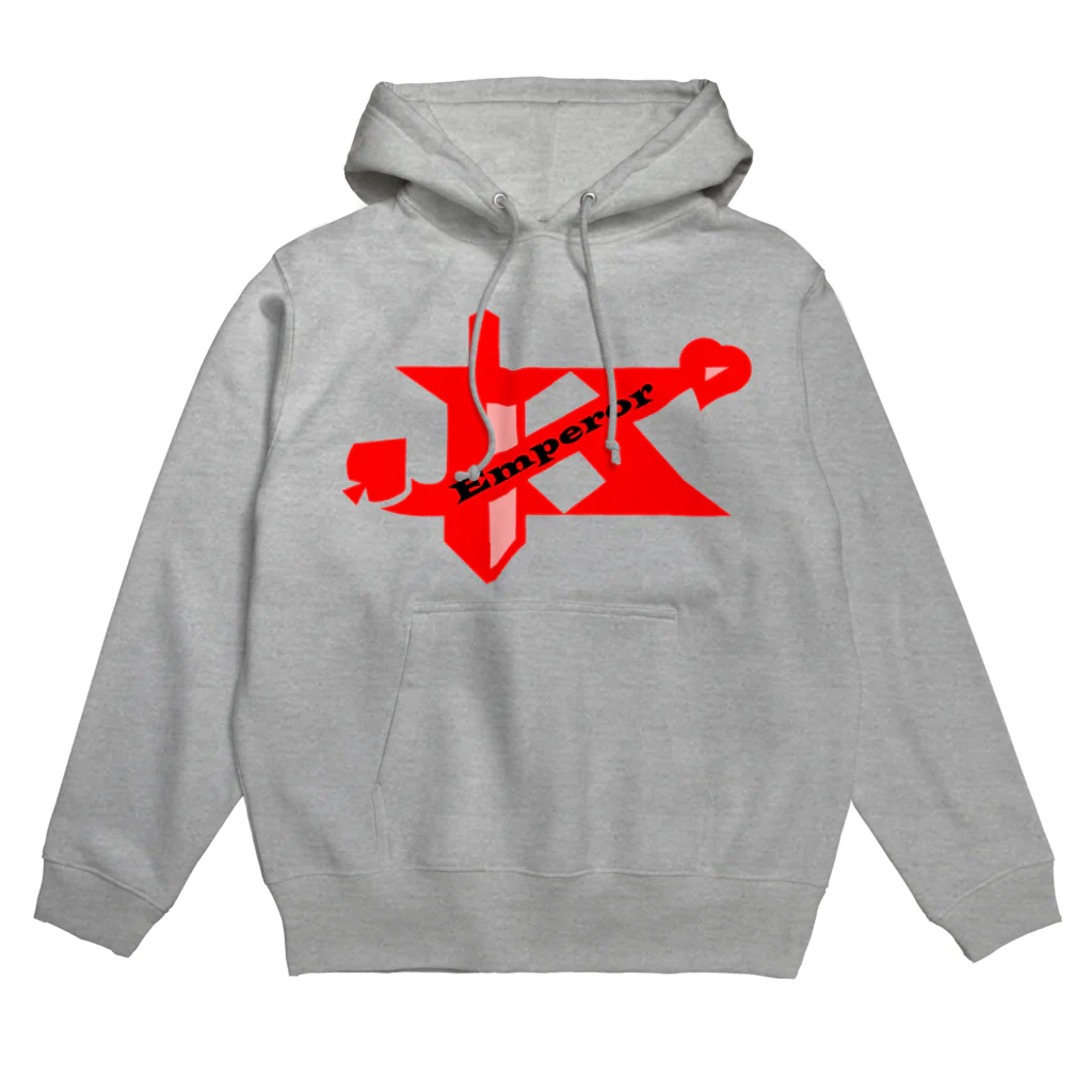 たちこまのエンペラーグッズ レッド Hoodie