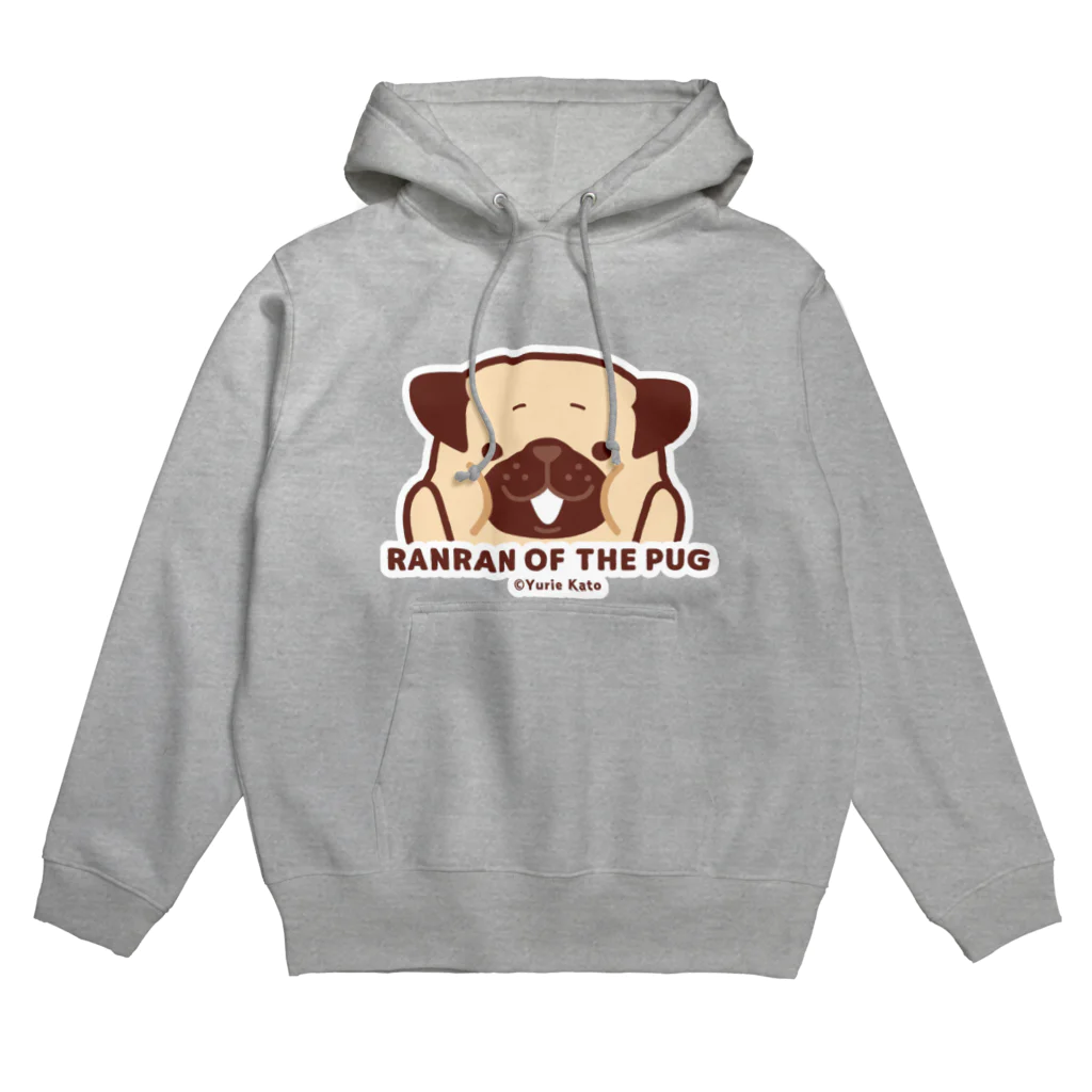 Yurie Kato ┃ パグのランランのRANRAN OF THE PUG Hoodie