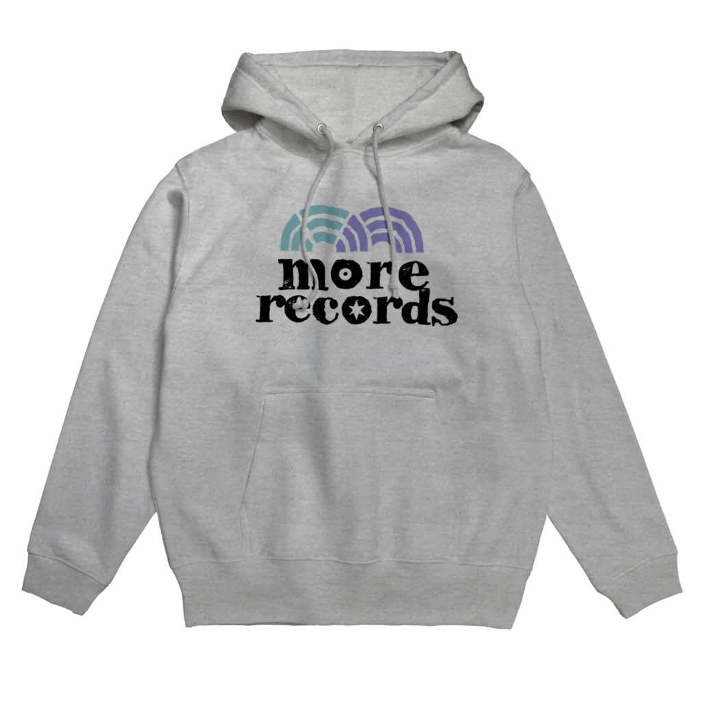 more recordsのモアレコロゴ Hoodie